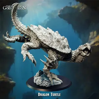 Dragon Turtle aus Tides of Terror von The Printing Goes Ever On