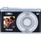ROLLEI Compactline 10x Fotokamera Silber/Schwarz, 10 Fach opt. Zoom, Ja