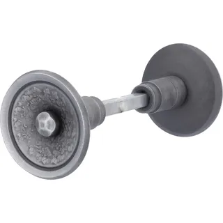 Alpertec Knopfdrückerpaar Schmiedeisen silber