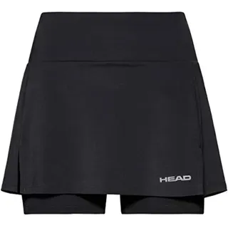 Head Damen Club Basic W Skirts, Schwarz, M