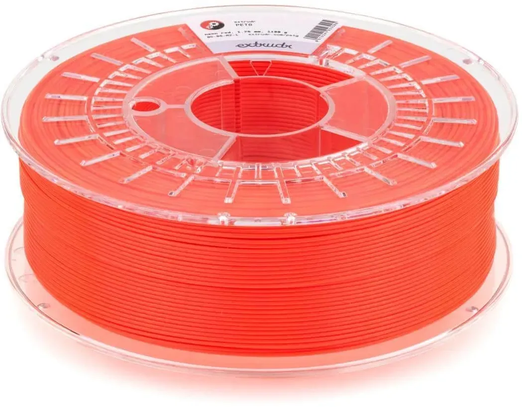 Extrudr PETG - neonrot, 1100g, 1,75mm