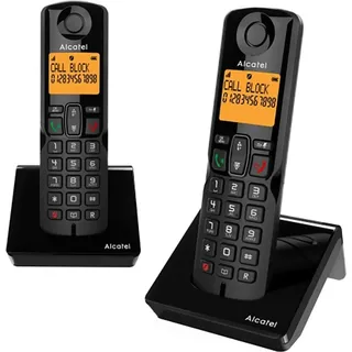 Alcatel S280 Duo BLK, Telefon, Schwarz