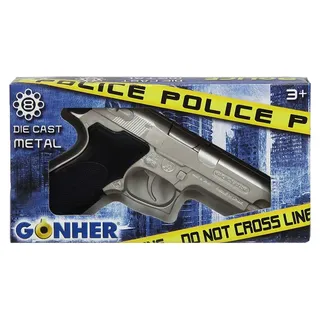 R45 Police 8 Schuss Pistole aus Metall Spielzeugpistole