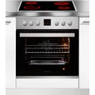 SHARP Elektro-Herd-Set "K-62D19IM0-EU", Energieeffizienz: A (A+++-D), edelstahlfarben, Herdsets, mit Heißluft