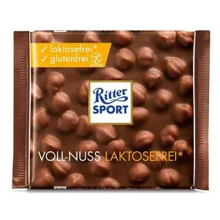 Ritter Sport Voll-Nuss Laktosefrei 100 g