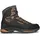Herren Wide Schwarz/Orange 46