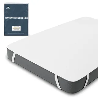 Twinzen Matratzenschoner wasserdicht Oeko-TEX 140 x 200 cm weiß