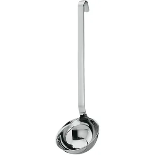 Rösle Schöpflöffel, Hochwertige Schöpfkelle mit Hakengriff, Edelstahl 18/10, 7 cm,