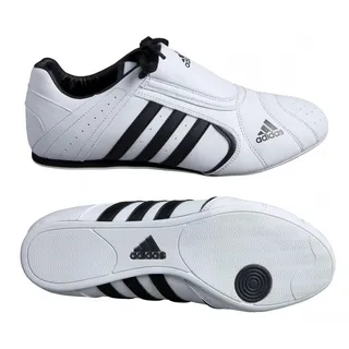 adidas Taekwondo Karate Trainingsschuhe Uni Gym Sneaker Kung Fu-Tai Chi Kampfsport Sport Leichte Schuhe Adi-Kick rutschfest Leicht Atmungsaktiv, weiß, 40 2/3 EU - 40 2/3 EU