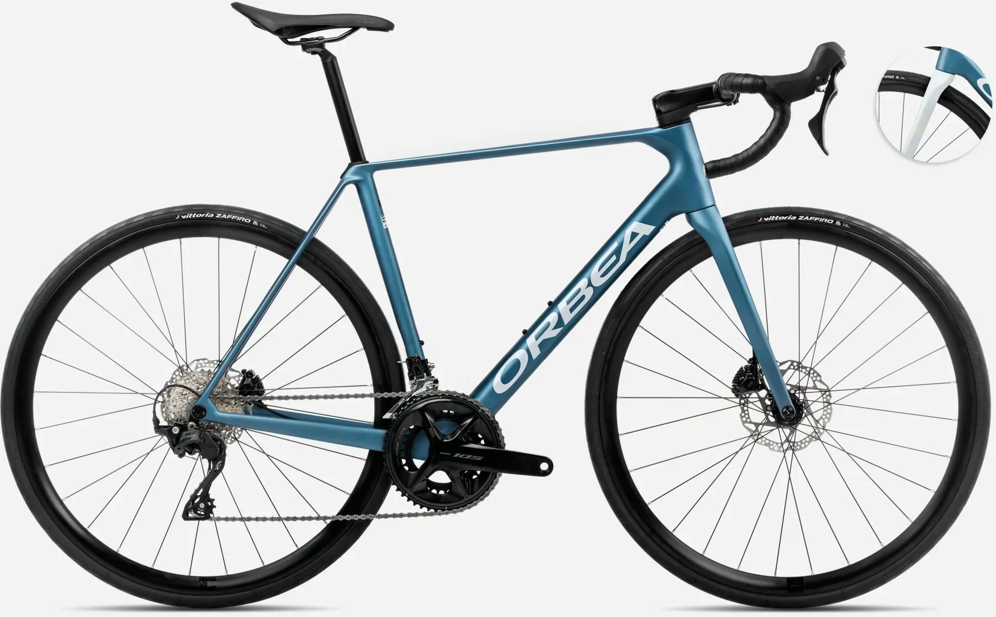 Orbea Orca M30 - Slate Blue-Halo Silver (Matt)