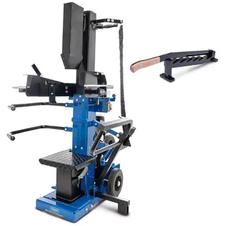 Scheppach Compact 15T Holzspalter stehend inkl. Spanmesser | Spaltkraft 15t 400V 3500W | Meterholz bis 1070mm / max. Ø 400mm | schwenkbarer Tisch