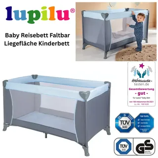 LUPILU Baby Reisebett Faltbar Liegefläche Kinderbett Klappbett Kleinkindbett NEU