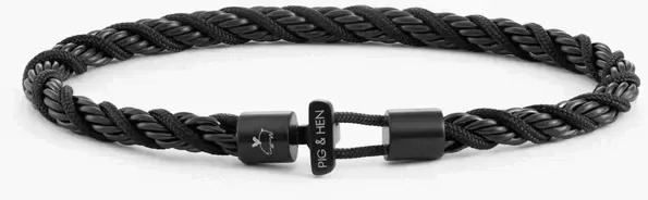 PIG & HEN - CATENA TWISTED - black black