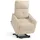 MCombo Fernsehsessel 7027 Stoff 67 5 x 105 x 86 5 Beige mit Aufstehhilfe