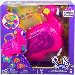 Mattel Polly Pocket Flamingo-Party inkl. Figuren & Zubehör