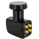 PremiumX Quad LNB PXQS-SE Black Edition SAT DVB-S2 HDTV 4K für 4 Teilnehmer