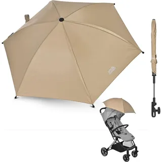 Lorelli UMBRELLA Kinderwagen-Sonnenschirm UVFP 50+/UV50+ – universal Halterung, verstellbar, Ø 67–68 cm, Höhe 68 cm, leicht 0,4 kg