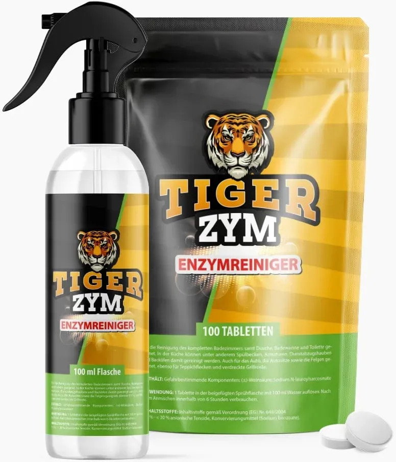 TigerZym Enzymreiniger (100er Set)