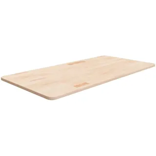 vidaXL Waschtischplatte 100x50x1,5 cm Massivholz Unbehandelt