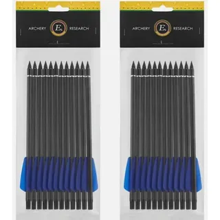 24 Carbonbolzen 7,5" blau Cobra RX + ADDER von Ek Archery + viel Zubehör
