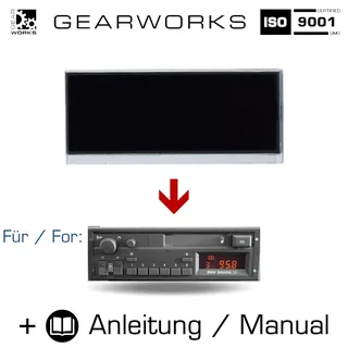 Display Radio für BMW Bavaria C2 C Reverse 2 Kassettenradio Reparatur