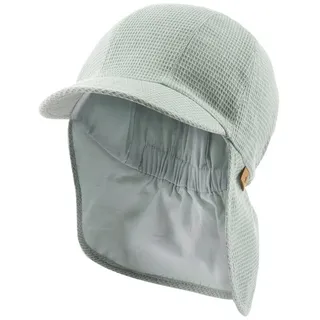 Sterntaler® Beanie Sterntaler® Schirmmütze mit Nackenschutz Dino 30 (1-St) grün 55 cm