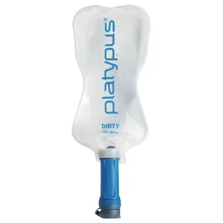 Platypus Quickdraw 1L Wasserfiltersystem 13903 - Silber/Schwarz