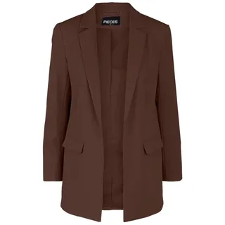 Pieces Bossy Loose Blazer - Chicory Coffee - M