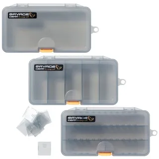 Savage Gear 3 Combi Kit 18,6x10,3x3,4cm - Smoke - 186 x 103 x 34 mm