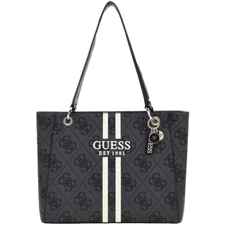 GUESS Noelle Ii Stofftasche - Coal Logo - One Size