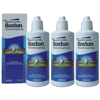 Boston Advance Aufbewahrungslösung 3x 120ml Conditioner Bausch & Lo