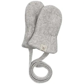 Maximo Fäustlinge (1 Paar) Baumwolle, elastisch, Halteband, ohne Daumen, basic, bequem grau 12M