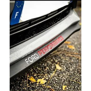 Puma ST Frontspoiler Inlays 3D – passgenaues Set für Ford Puma ST (ab 2020) – Doming Optik – hochwertig, wetterfest & UV-beständig (Ford grau, Performance rot)