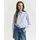 Langarmbluse blau XL