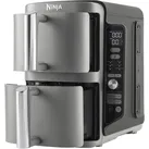 Doppel Heißluftfritteuse 9,5 l 2470 W  SL400EU (Schwarz, Grau) 