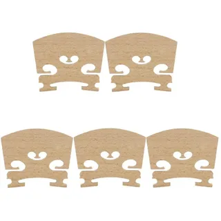MagiDeal 5pcs Ahorn Brücke Bridge Geigensteg Zubehör für 4/4 Violine/Geige