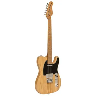 Stagg SET-PLUS NAT Vintage "T" Plus E-Gitarre