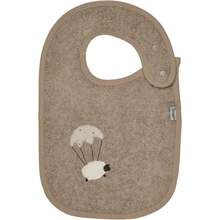Lätzchen STERNTALER "Schaf Flocke", Baby, beige (sand), Baumwolle, Lätzchen