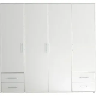 Valencia 206 x 195 x 60 cm weiß/weiß/weiß