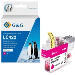 G&G Druckerpatrone ersetzt Brother LC422M