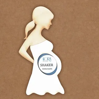 KORA projects Shaker für Scrapbooking - Schwangere