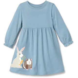 Tchibo - Kleinkind-Jerseykleid - Mädchen - Gr. 110/116 - hellblau