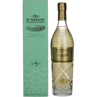 Nardini Grappa Riserva 5 ANNI 42% Vol. 0,7l in Geschenkbox