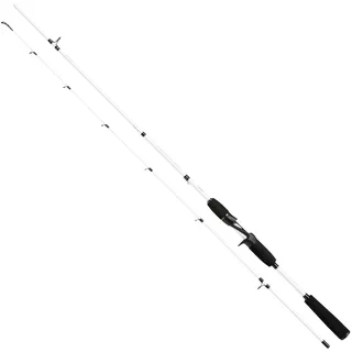 Abu Garcia Venerate Casting EVA – EVA Griff Baitcastrute – Raubfisch – Hecht, Barsch, Zander, 2.13 m |15-40g, Pearl White