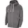 Nk Flc Park20 Fz Hoodie Herren Charcoal Heather/White 3XL