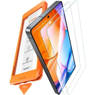 TORRAS für Samsung Galaxy S25 Ultra für Panzerglas [Full Screen] TOP Bruchsicherheit Folie für S25 Ultra Schutzfolie 9H+ Schutzglas [Auto-Installation] Anti-Fingerabdruck, 2 Stück