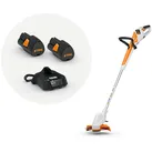 STIHL Akku-Motorsense FSA 30 im Set mit 2 x Akku AS 2 und AL 1