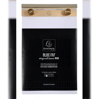 Exacompta Block FAF 16x10cm, Nr. 2 Dots