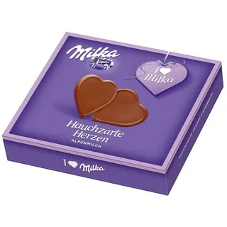 MILKA Hauchzarte Herzen Pralinen 5 Packungen 130 g