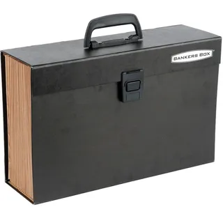 Bankers Box® Handifile Dokumentenmappe Bankers Box Fächertasche 19 Fächer schwarz